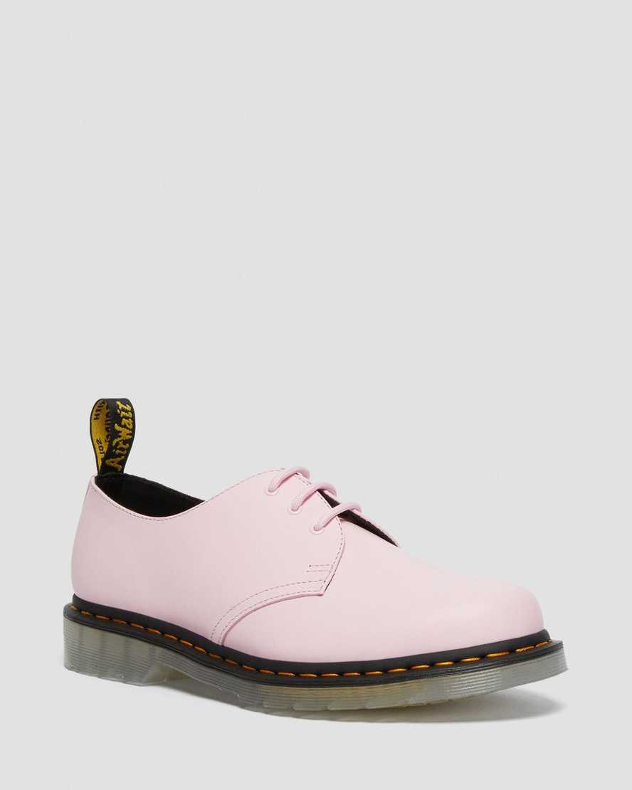 Dr. Martens 1461 Iced Smooth Nahka Miesten Juhlakengät - Pinkki Kengät [703-TKGSUX]